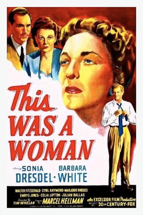 This Was a Woman 1948 official movie poster