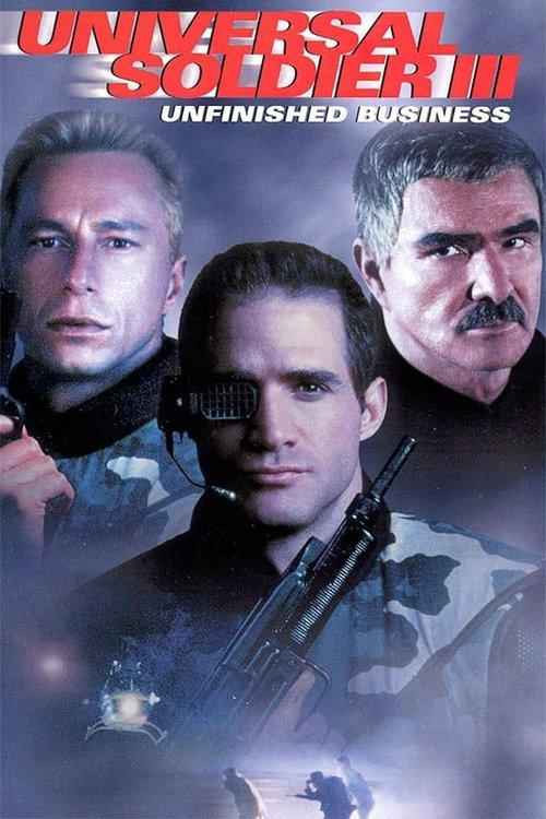 Universal Soldier III: Unfinished Business 1998 official movie poster