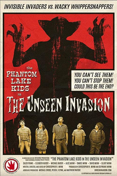 The Phantom Lake Kids in the Unseen Invasion 2020 official movie poster