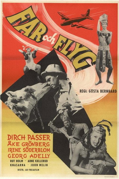 Far och flyg 1955 official movie poster