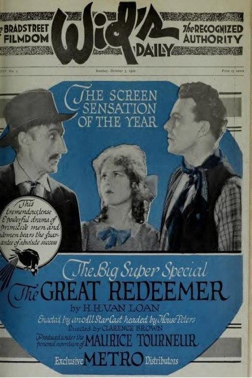 The Great Redeemer 1920 official movie poster