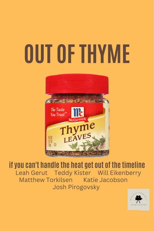 Out of Thyme 2022 official movie poster