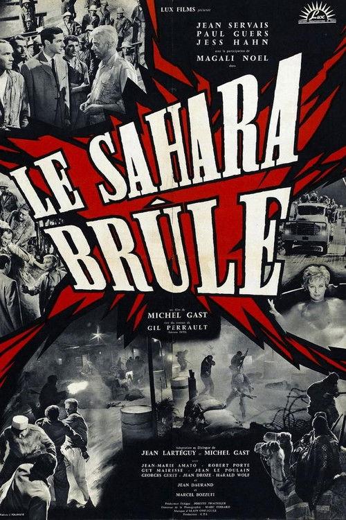 Sahara on Fire 1961 official movie poster