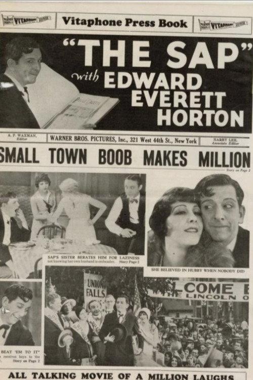 The Sap 1929 official movie poster