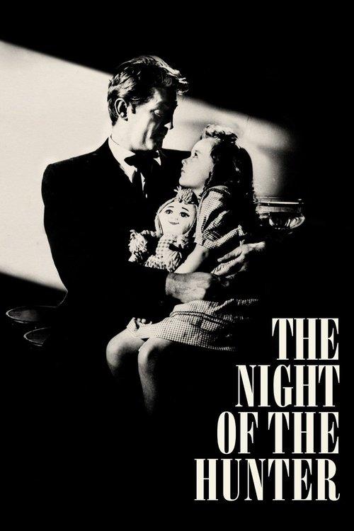 The Night of the Hunter 1955 official movie poster