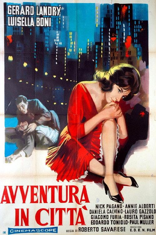 Adventure in the city 1959 official movie poster