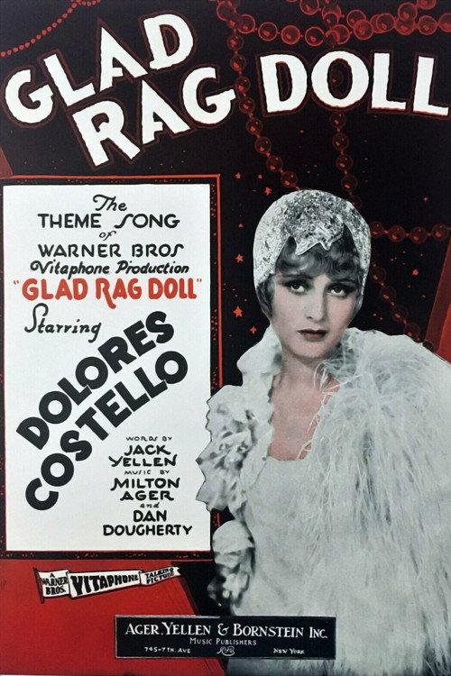 Glad Rag Doll 1929 official movie poster