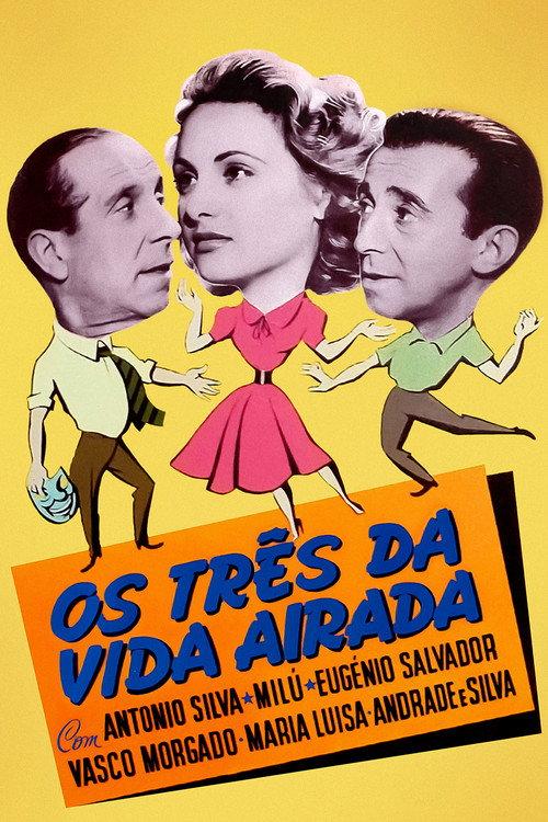 The Three Happy-Go-Lucky 1952 official movie poster