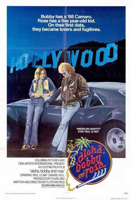Aloha Bobby and Rose 1975 official movie poster