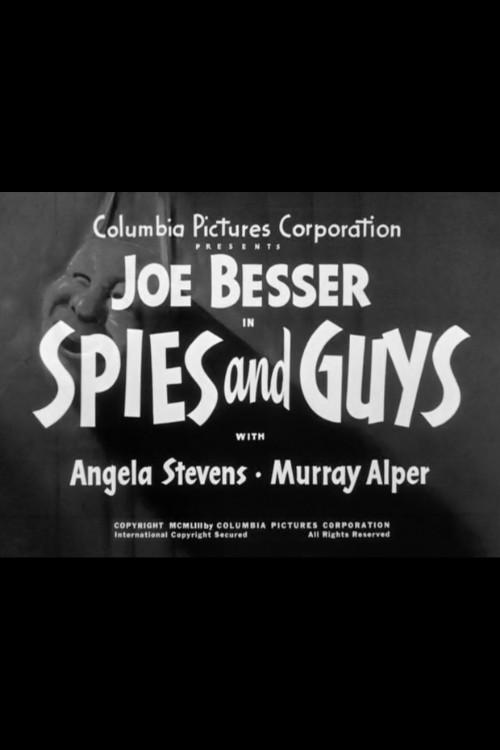 Spies and Guys 1953 official movie poster