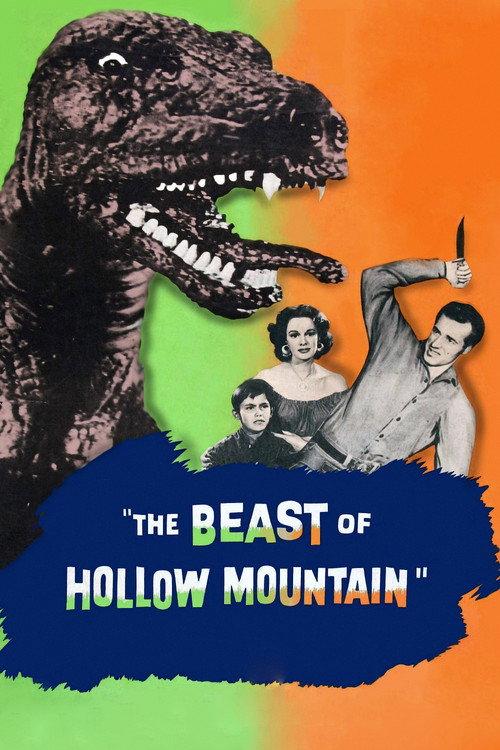 The Beast of Hollow Mountain 1956 official movie poster