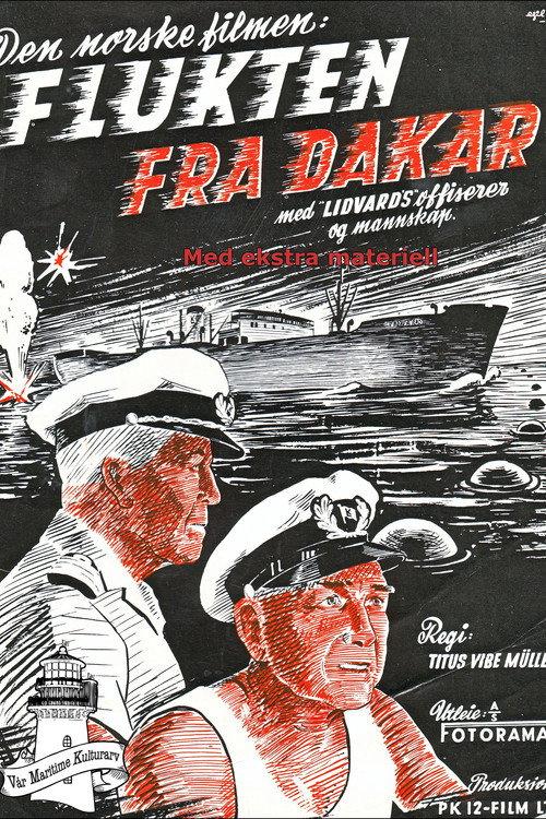 Flukten fra Dakar 1951 official movie poster