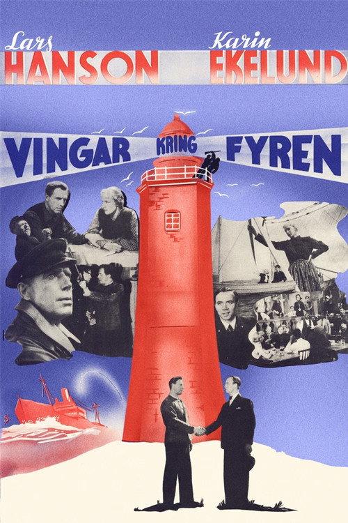 Vingar kring fyren 1938 official movie poster