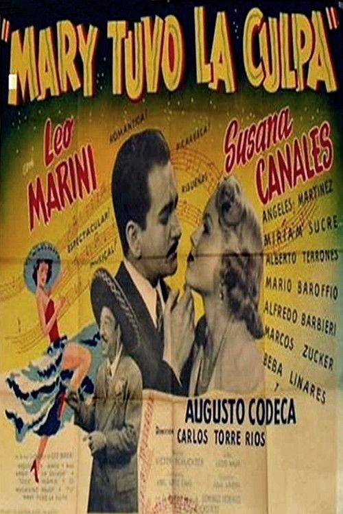 Mary tuvo la culpa 1950 official movie poster