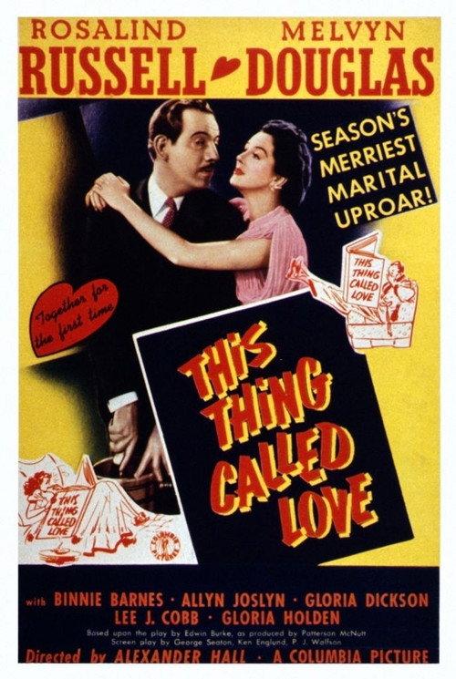 This Thing Called Love 1940 official movie poster
