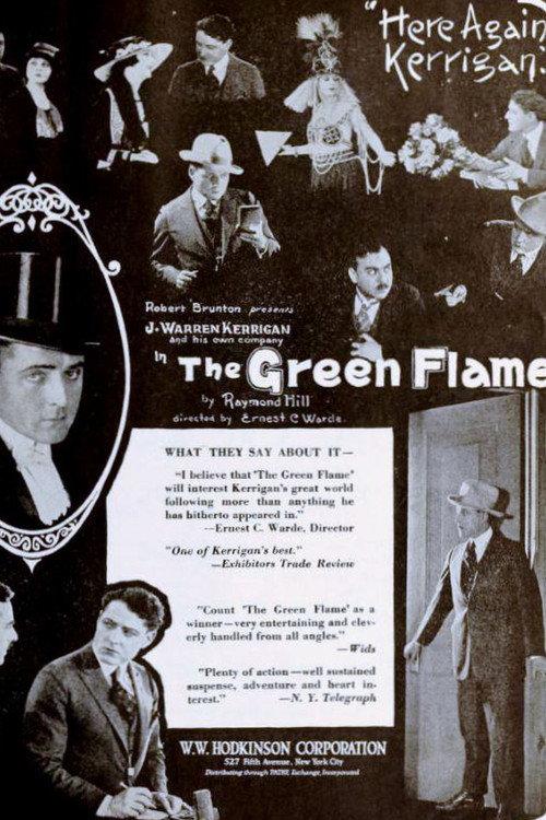 The Green Flame 1920 official movie poster