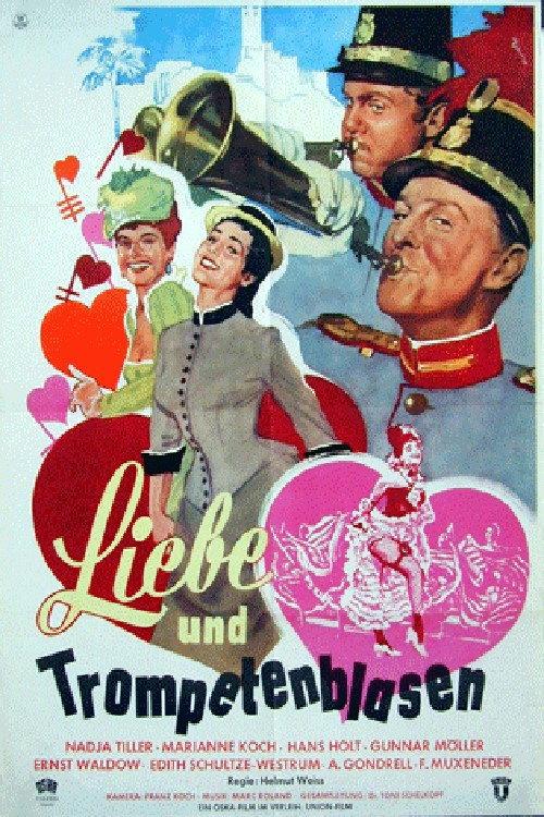 Liebe und Trompetenblasen 1954 official movie poster