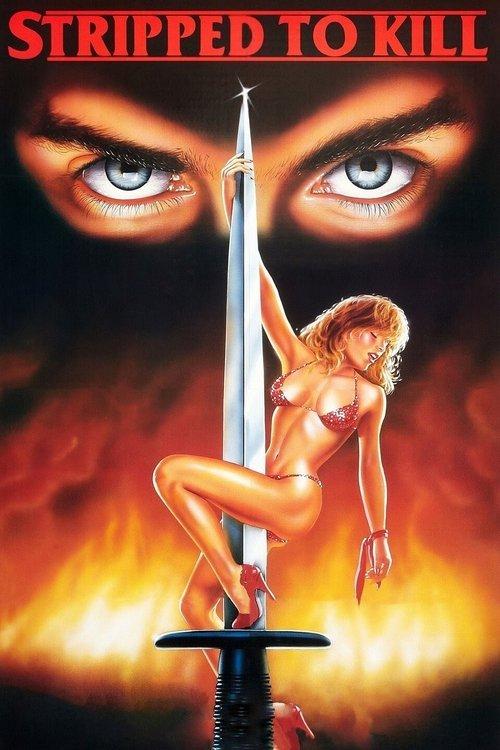 Stripped to Kill 1987 official movie poster