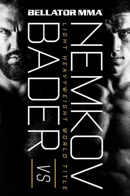 Bellator 244: Bader vs. Nemkov 2020 official movie poster