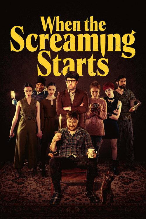 When the Screaming Starts 2021 official movie poster