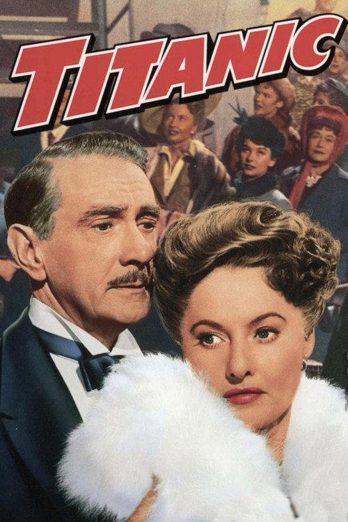 Titanic 1953 official movie poster