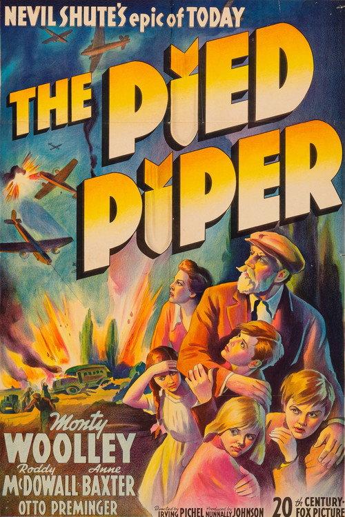 The Pied Piper 1942 official movie poster