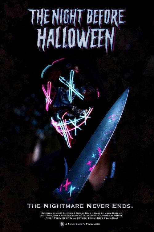 The Night Before Halloween 2023 official movie poster