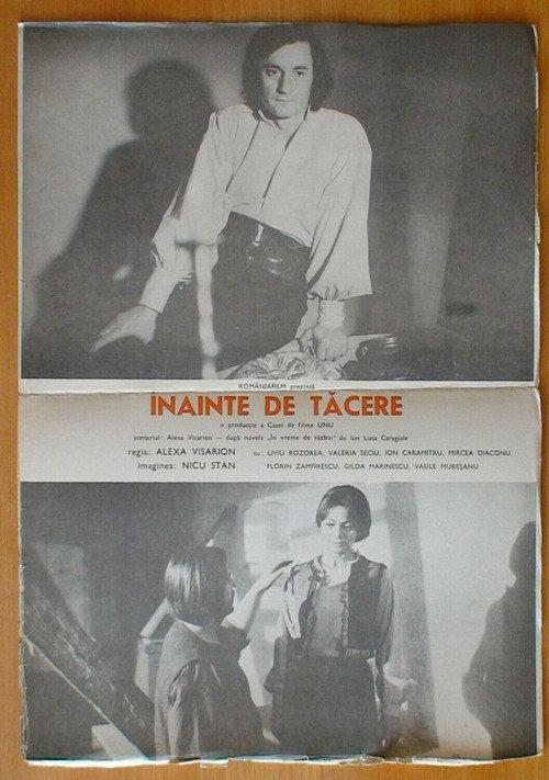 Before the Silence 1978 official movie poster
