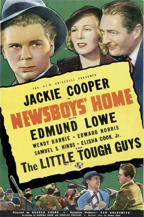 Newsboys' Home 1938 official movie poster