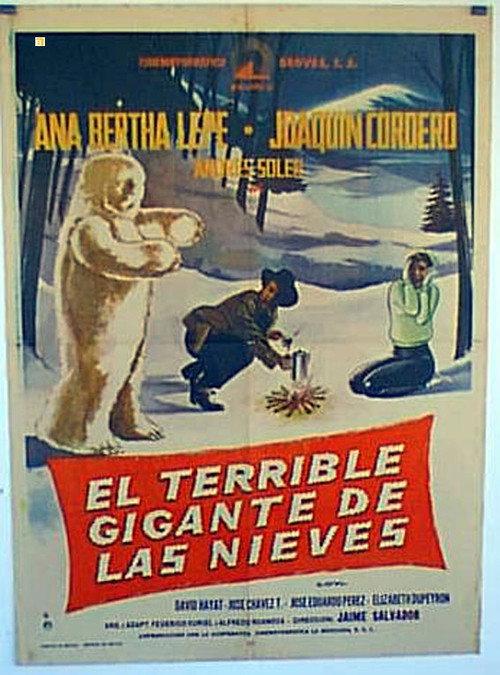 The Terrible Giant of the Snow 1963 official movie poster