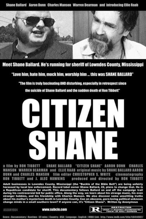 Citizen Shane 2004 official movie poster