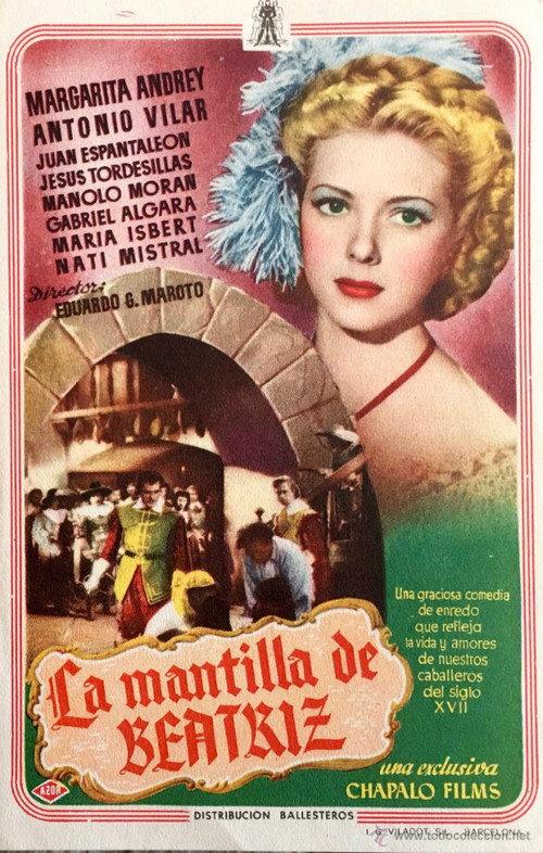 La mantilla de Beatriz 1946 official movie poster