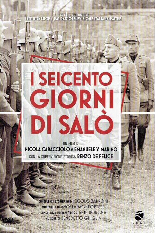 I 600 giorni di Salò 1991 official movie poster