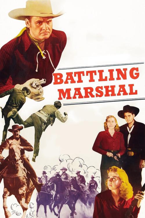 Battling Marshal 1950 official movie poster
