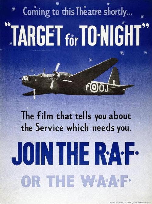Target for Tonight 1941 official movie poster