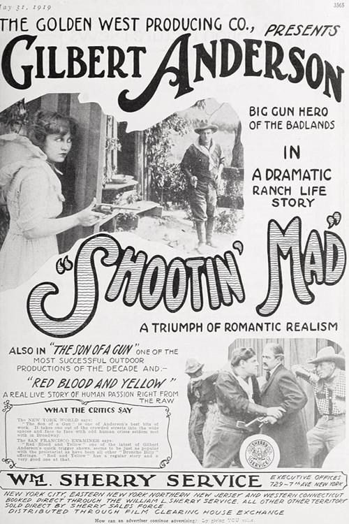 Shootin' Mad 1918 official movie poster