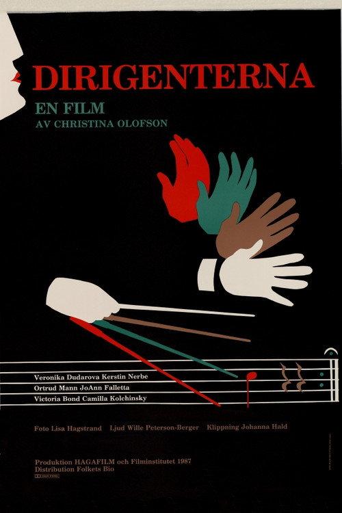 Dirigenterna 1987 official movie poster