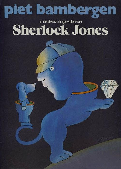 De dwaze lotgevallen van Sherlock Jones 1975 official movie poster