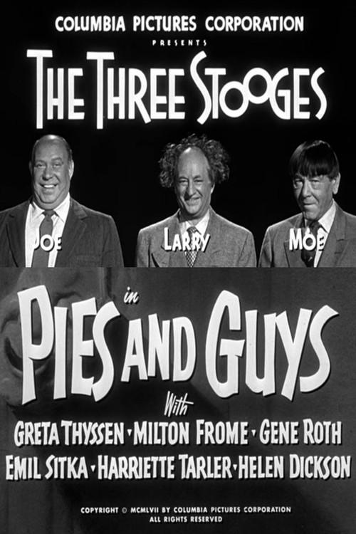 Pies and Guys 1958 official movie poster