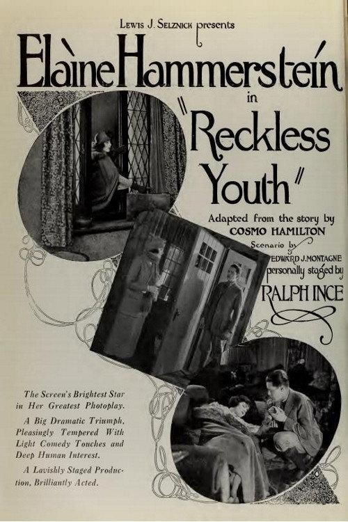 Reckless Youth 1922 official movie poster