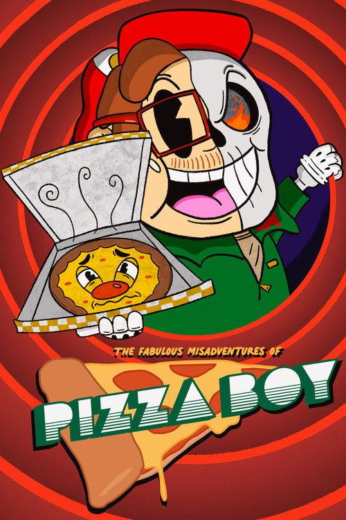 The Fabulous Misadventures of Pizza Boy 2023 official movie poster