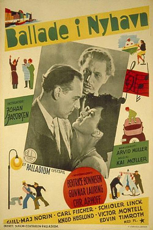 Ballade i Nyhavn 1942 official movie poster