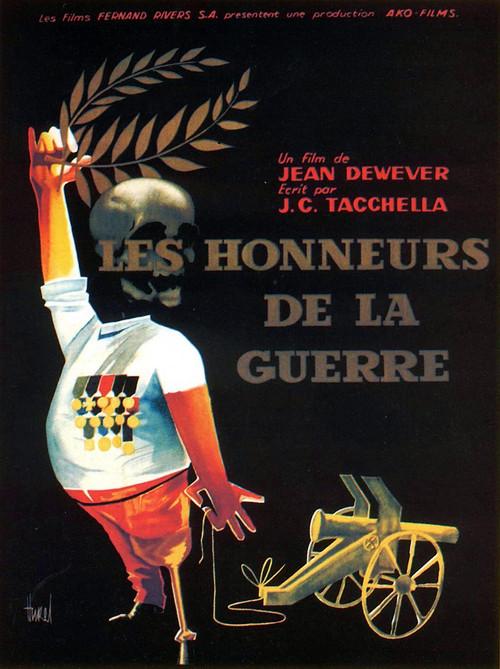 The Honors of War 1962 official movie poster
