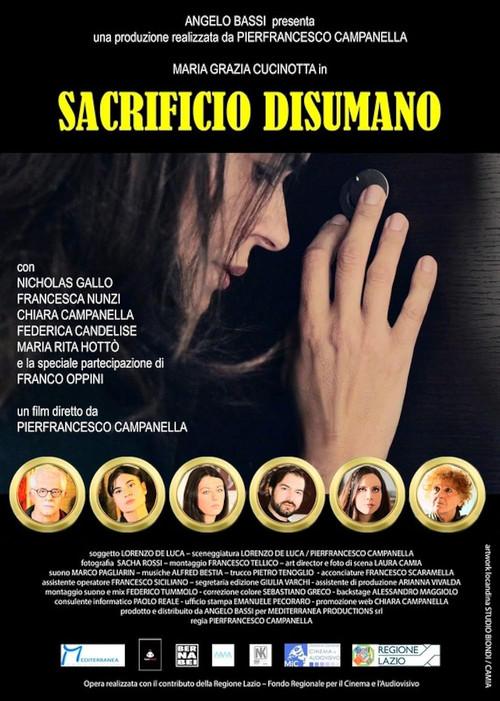 Sacrificio disumano 2021 official movie poster