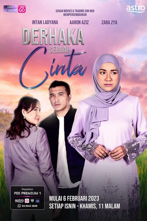 Derhaka Sebuah Cinta 2022 official movie poster