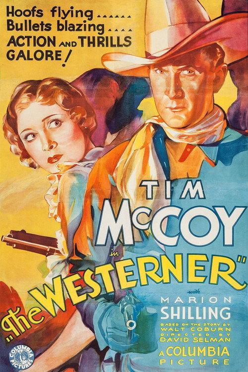 The Westerner 1934 official movie poster