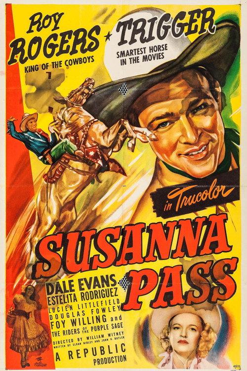 Susanna Pass 1949 official movie poster