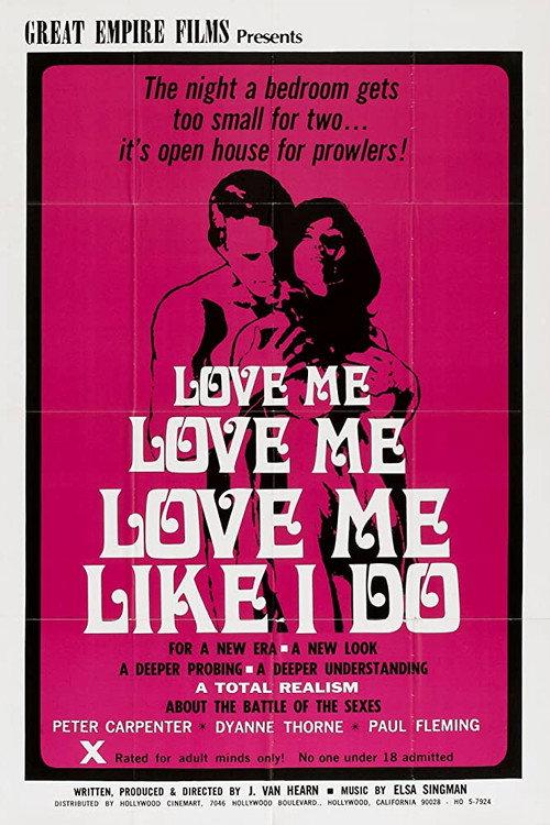 Love Me Like I Do 1970 official movie poster