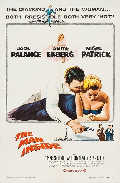 The Man Inside 1958 official movie poster