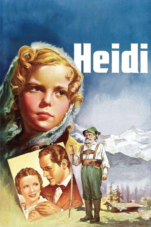 Heidi 1937 official movie poster
